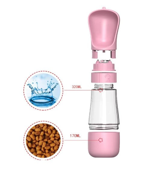 PawtiPaw Travel Water Bottle